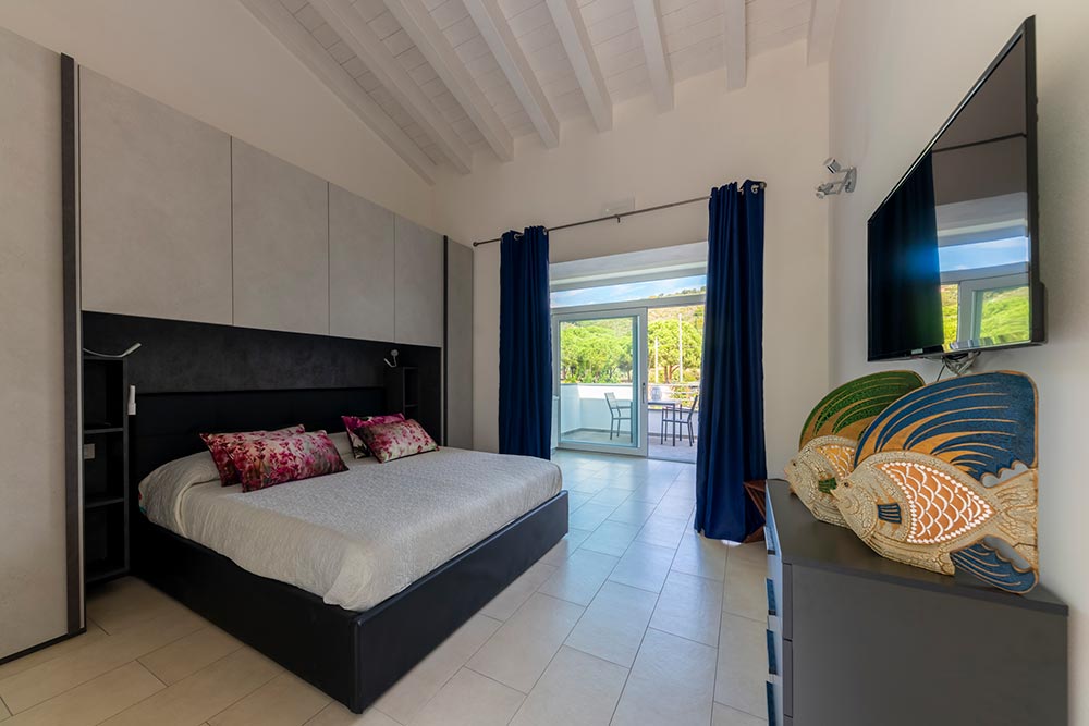 The apartments of Villa Prestige, Elba